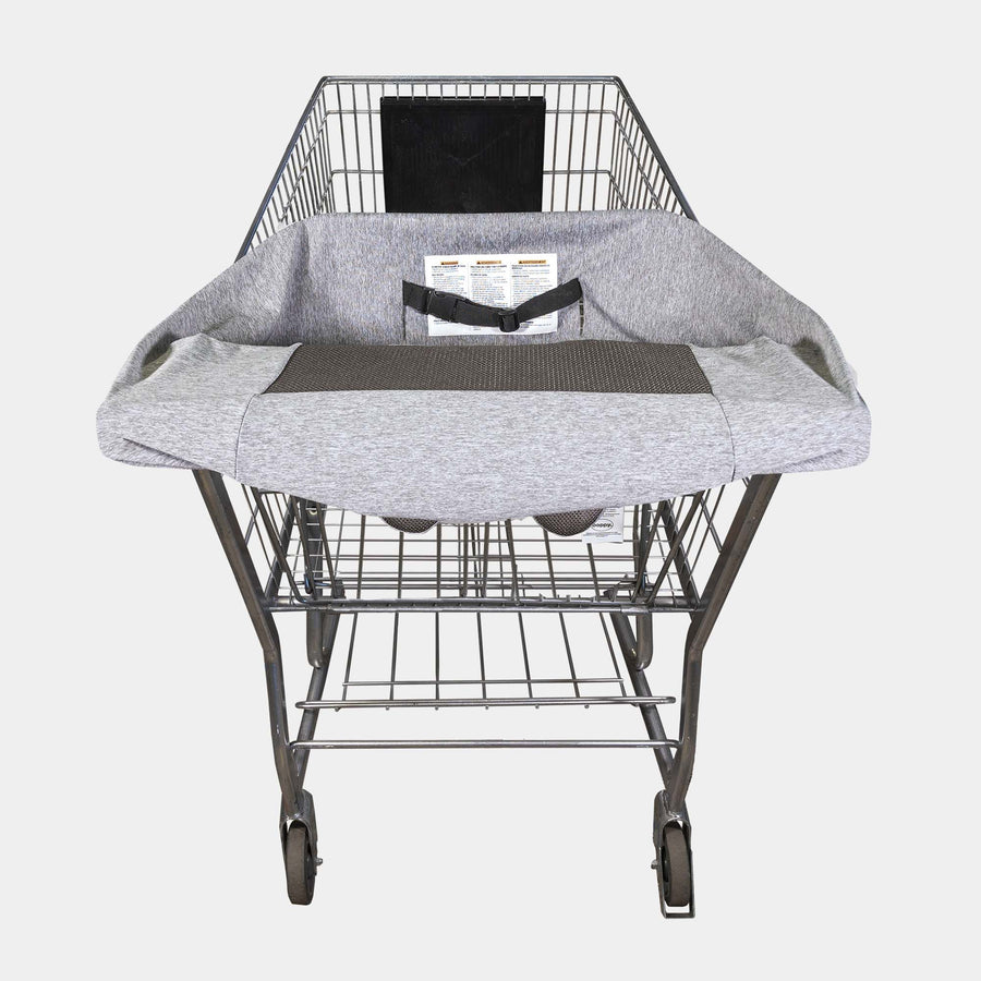 Compact Antibacterial Shopping Cart Cover - 6 pack